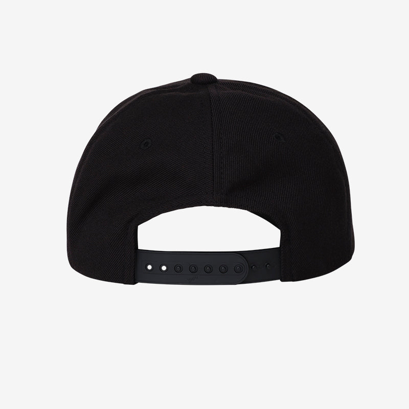 PHX HOT Puff Embroidery Hat-Black